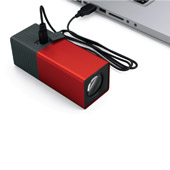 Lytro Camera connected to a computer